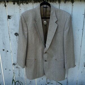 Rare vintage Panhandle Slim suit jacket